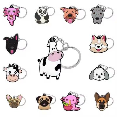 खरीदें Custom Metal Keychain with Die Struck/Soft Enamel and Gold/Silver/Black Plating in Custom Size for Promotions online manufacture