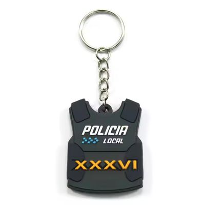 खरीदें Promotional Keyring Custom 3d/2D Logo Letters PVC Rubber KeyChains Custom Logo Cartoon Cute Keychains online manufacture