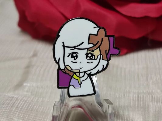 खरीदें कंपनियों के लिए कस्टम लैपल पिन - नरम/कठिन तामचीनी के साथ 2 डी / 3 डी डिजाइन online manufacture