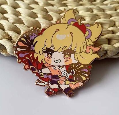 खरीदें High quality Factory Metal Zinc Alloy Custom Enamel Lapel Pins logo Pins Custom Pins Metal Anime logo from China online manufacture
