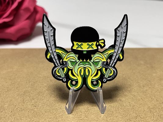 खरीदें कठोर या नरम इनेमल फिनिश के साथ कस्टम मेटल लैपल पिन online manufacture