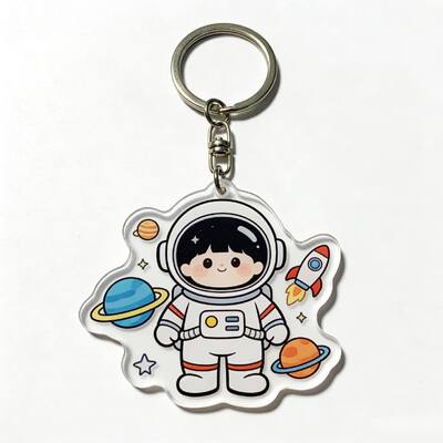 खरीदें कस्टम पारदर्शी एक्रिलिक चाबी का ताला प्यारा और रंगीन पशु चाबी का ताला online manufacture