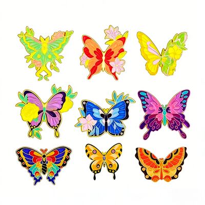 खरीदें उच्च गुणवत्ता वाले असभ्य प्रचार जानवर टाइगर शेर पशु रंगे धातु तामचीनी पिन online manufacture