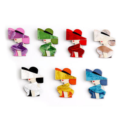 खरीदें कस्टम कार्टून ऐक्रेलिक पिन – मुद्रित लोगो और नाम, स्टाइलिश सजावट के लिए हेयर क्लिप या चुंबकीय बैज online manufacture