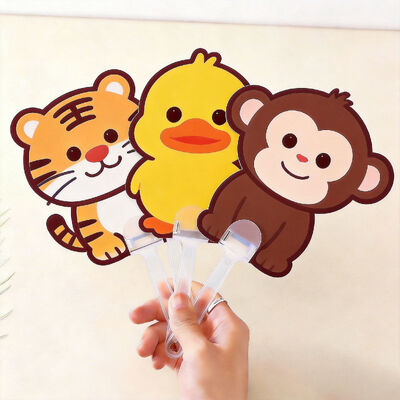 खरीदें विज्ञापन और प्रचार के लिए अपने लोगो के साथ अनुकूलित मुद्रित पीपी या एक्रिलिक हैंड प्रशंसकों का ऑर्डर करें। online manufacture