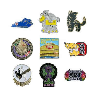 कस्टम सॉफ्ट इनामेल लैपल पिन व्यक्तिगत लोगो और स्वर्ण/चांदी/तमाश चढ़ाना के साथ