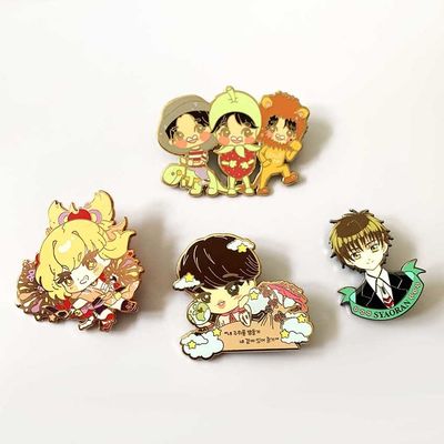 प्रचार उपहार के लिए कस्टम रंग और ग्राहक लोगो के साथ कस्टम लैपल पिन - पर्यावरण के अनुकूल