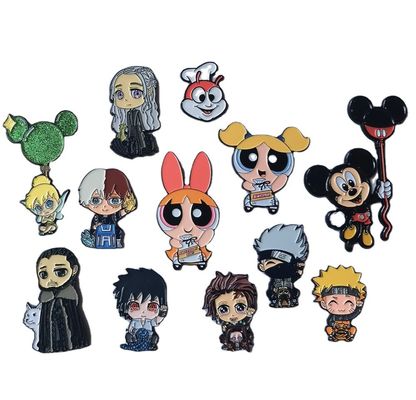 थोक कस्टम लोगो तामचीनी लेपल पिन के साथ प्लेटिंग तकनीक और नरम हार्ड तामचीनी