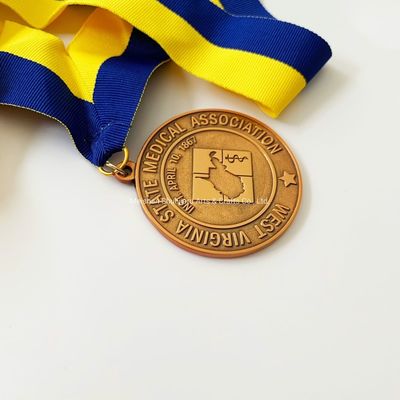 धातु उपहार शिल्प चीनी निर्माता कस्टम ट्रॉफी और पदक खेल Lanyard पदक के Grappling