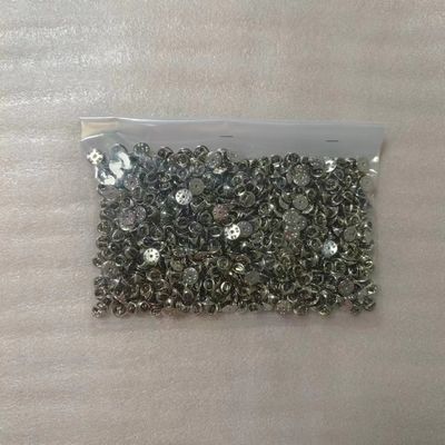 घर की सजावट के लिए कस्टम आकार के साथ पॉलिश जस्ता मिश्र धातु क्लच बैक पिन तितली क्लच