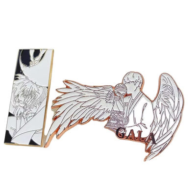 अच्छी कीमत व्यक्तिगत ब्रांडिंग के लिए जस्ता मिश्र धातु सामग्री के साथ ग्राहक आकार में कस्टम नरम तामचीनी लैपल पिन ऑनलाइन