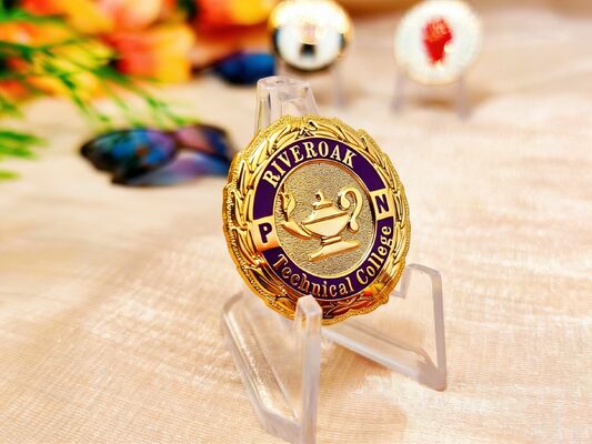 मोटरसाइकिल क्लबों और कलेक्टरों के लिए लेटरप्रिंटिंग और प्राचीन कांस्य फिनिश के साथ डबल साइड कस्टम सिक्का