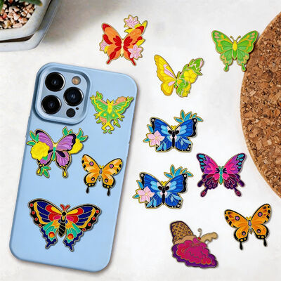 अच्छी कीमत महिलाओं के लिए कस्टम मेटल फोन स्टिकर – ब्रोच स्टाइल 3M एडहेसिव के साथ – यूएई, सऊदी, कुवैत, ओमान, बहरीन ऑनलाइन