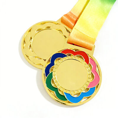 Custom zinc alloy medals offer high quality sports trophies and gymnastics awards for competition gifts.