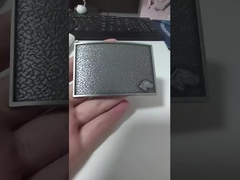 जस्ता मिश्र धातु 2 डी 3 डी सोने धातु पुरुष कस्टम बेल्ट Buckle