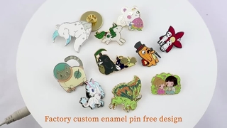 उच्च गुणवत्ता वाले असभ्य प्रचार जानवर टाइगर शेर पशु रंगे धातु तामचीनी पिन