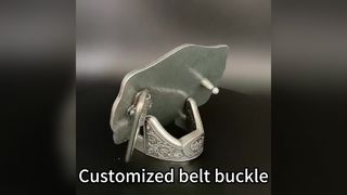 पुरुषों और महिलाओं के लिए पर्यावरण के अनुकूल खत्म और व्यक्तिगत लोगो के साथ कस्टम जिंक मिश्र धातु बेल्ट Buckle