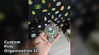 संगठन की पहचान के लिए कस्टम लैपल पिन